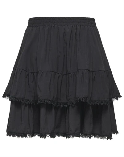 Only - ONLLuna Layer Short Nederdel - Black